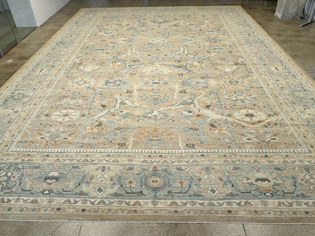 Modern Persian Sultanabad Oversize Carpet, No.33240 - Galerie Shabab