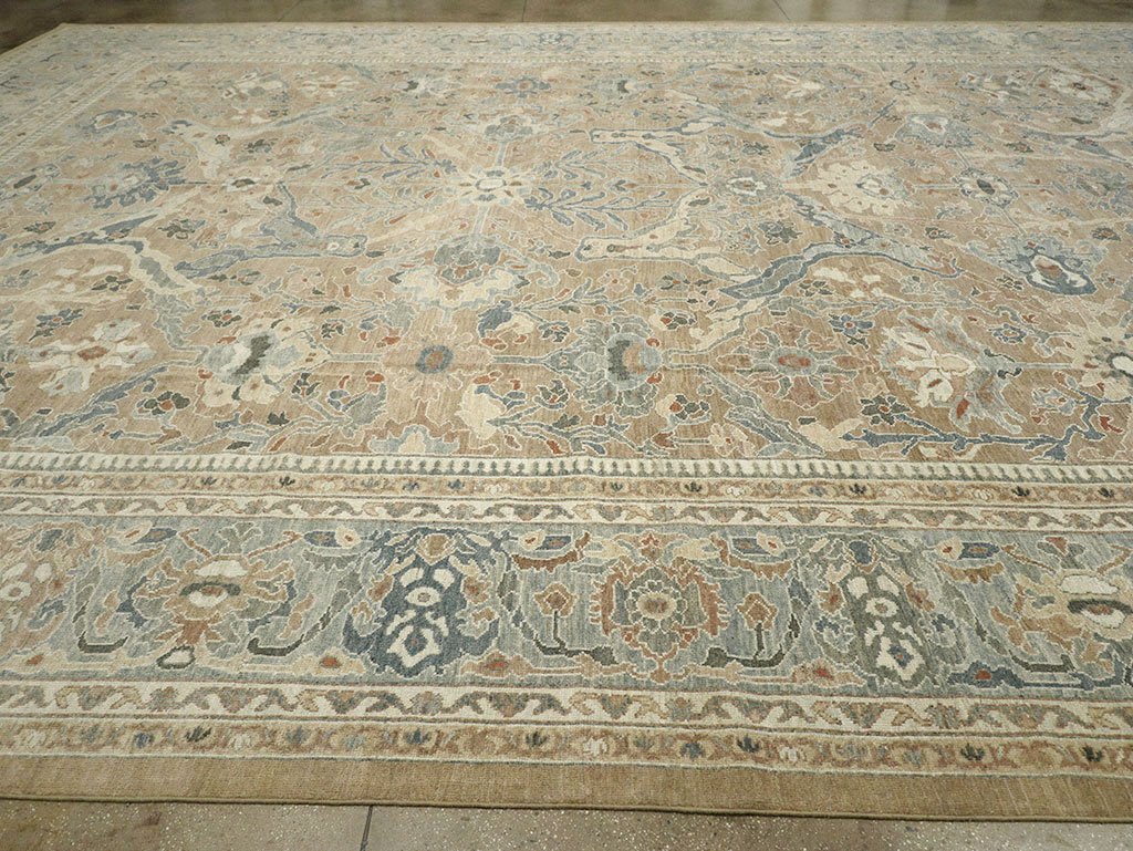 Modern Persian Sultanabad Oversize Carpet, No.33240 - Galerie Shabab