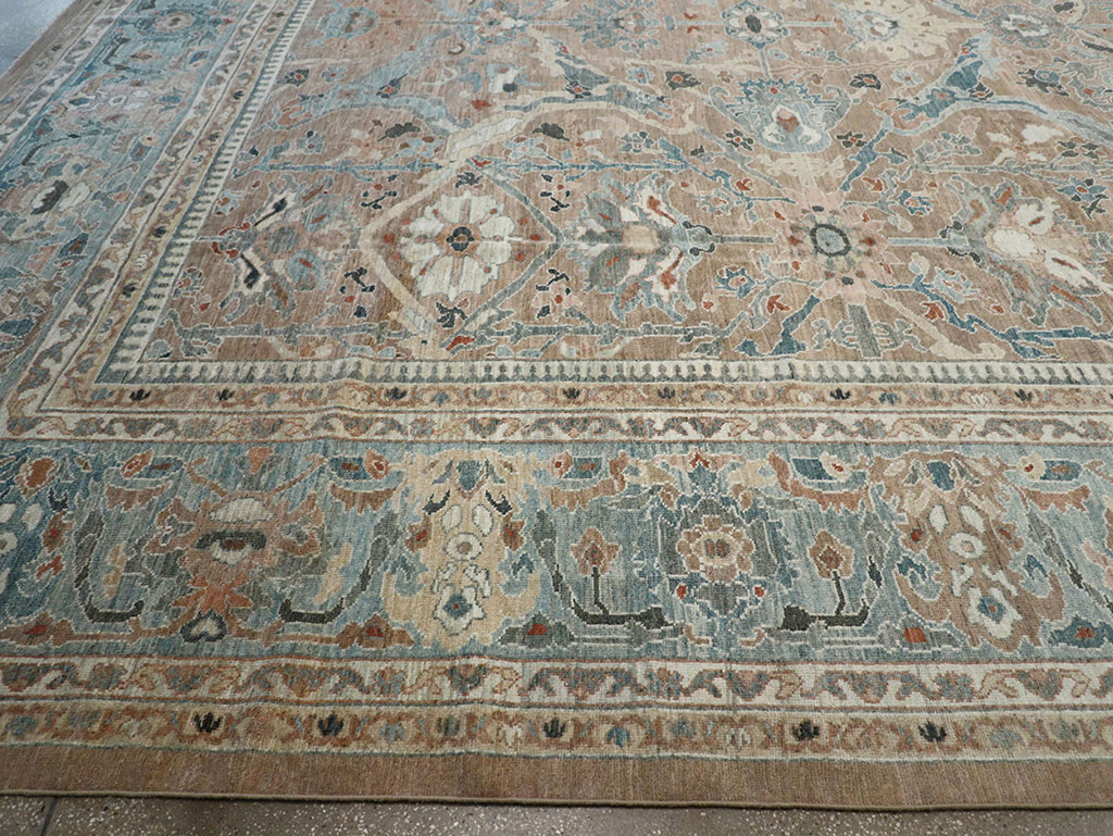 Modern Persian Sultanabad Oversize Carpet, No.33240 - Galerie Shabab