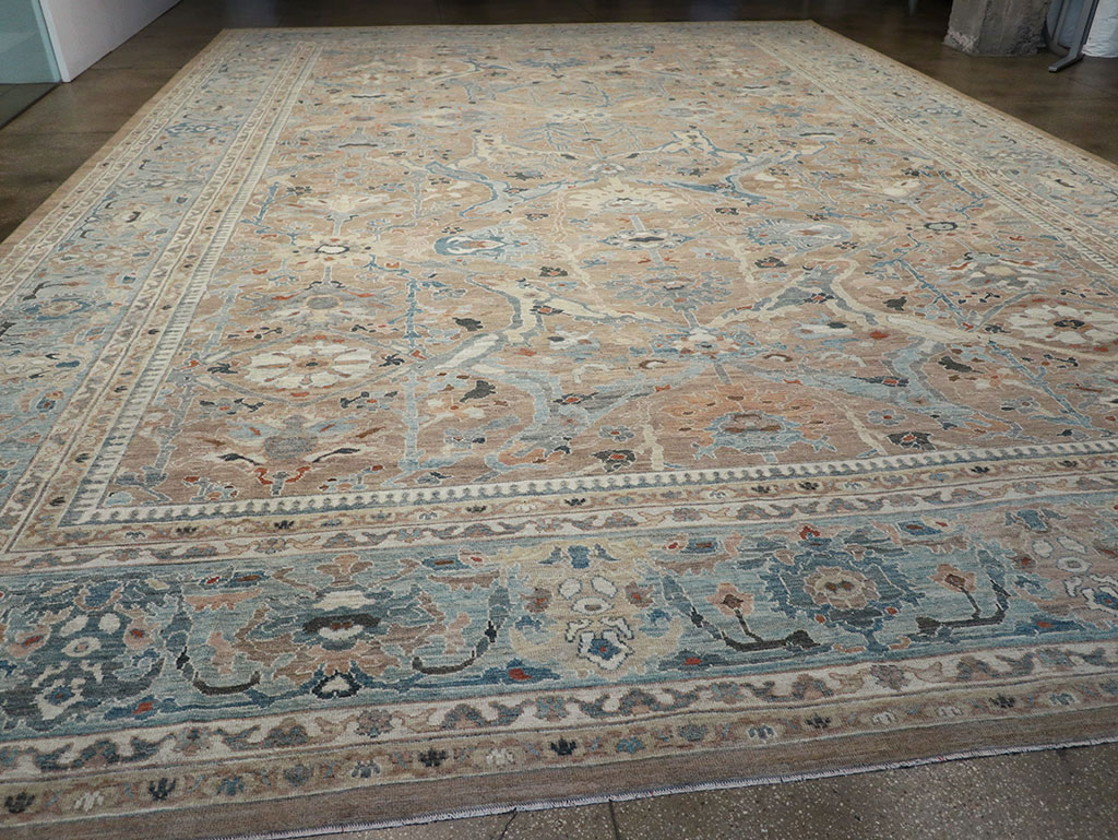 Modern Persian Sultanabad Oversize Carpet, No.33240 - Galerie Shabab