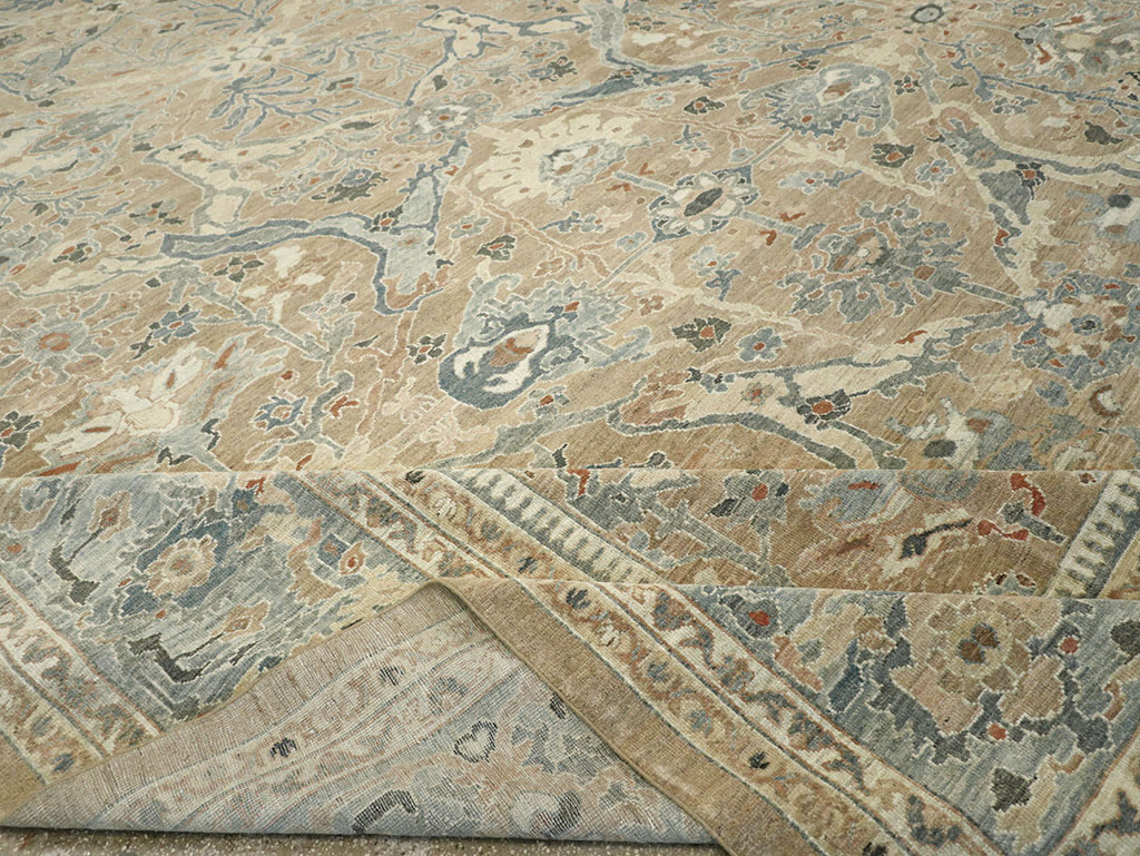 Modern Persian Sultanabad Oversize Carpet, No.33240 - Galerie Shabab