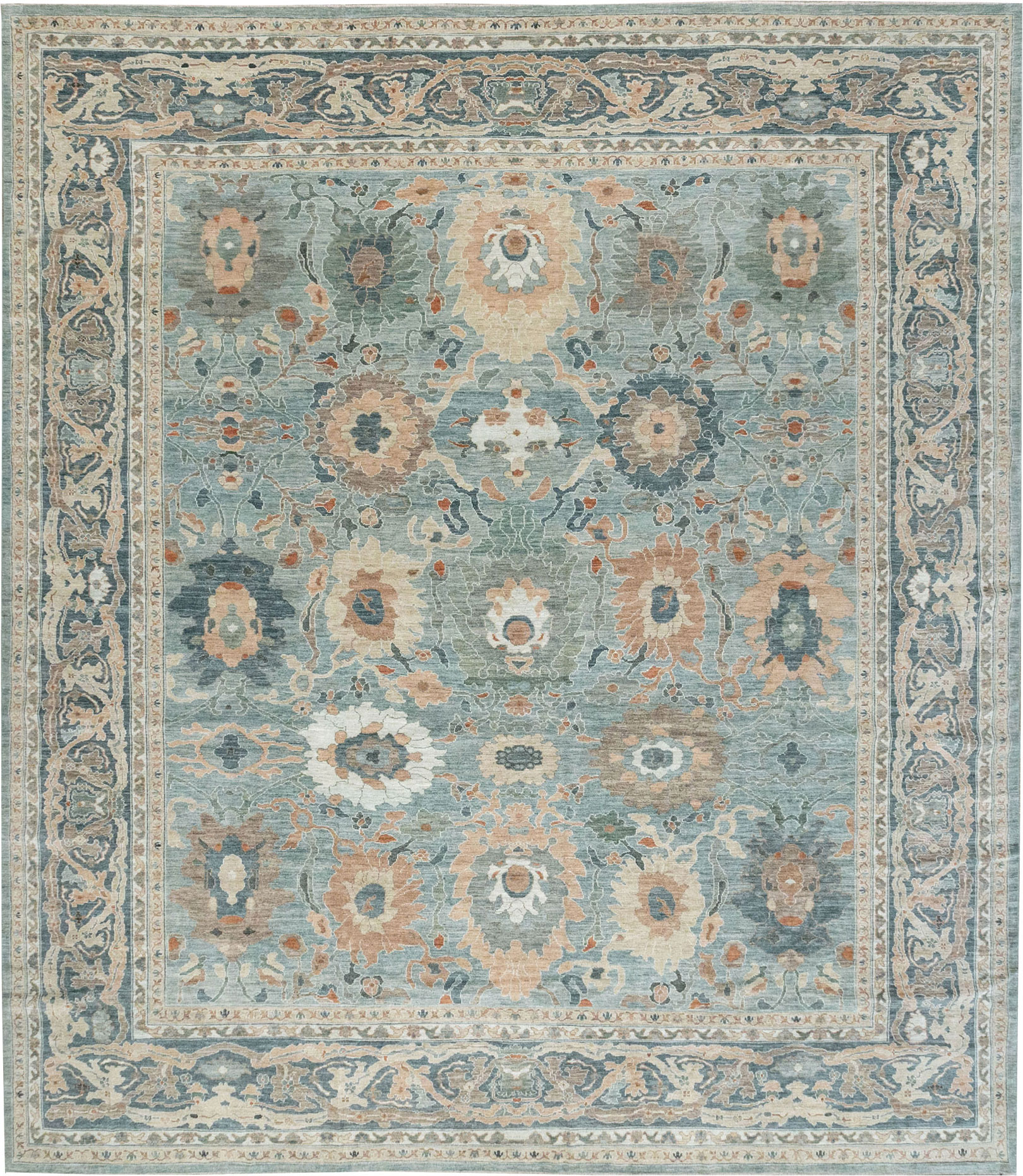 Modern Persian Sultanabad Large Carpet, No.33241 - Galerie Shabab