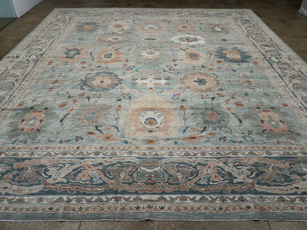 Modern Persian Sultanabad Large Carpet, No.33241 - Galerie Shabab