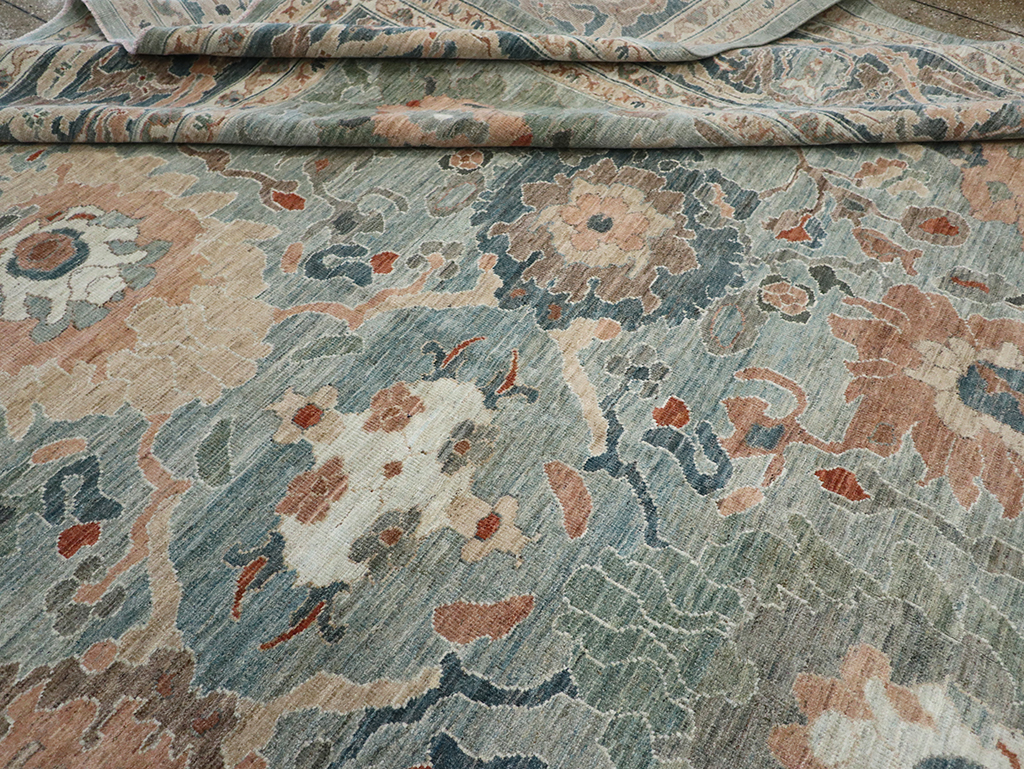 Modern Persian Sultanabad Large Carpet, No.33241 - Galerie Shabab