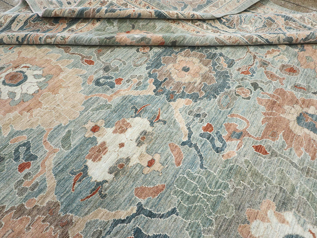 Modern Persian Sultanabad Large Carpet, No.33241 - Galerie Shabab