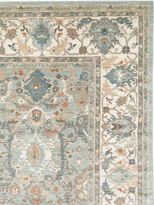 Modern Persian Sultanabad Large Carpet, No.33242 - Galerie Shabab