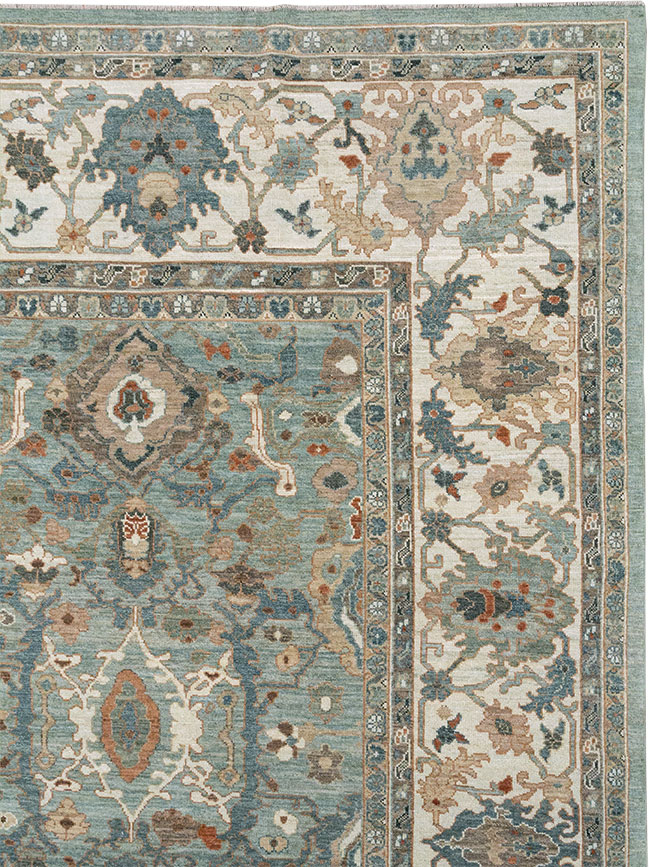 Modern Persian Sultanabad Large Carpet, No.33242 - Galerie Shabab