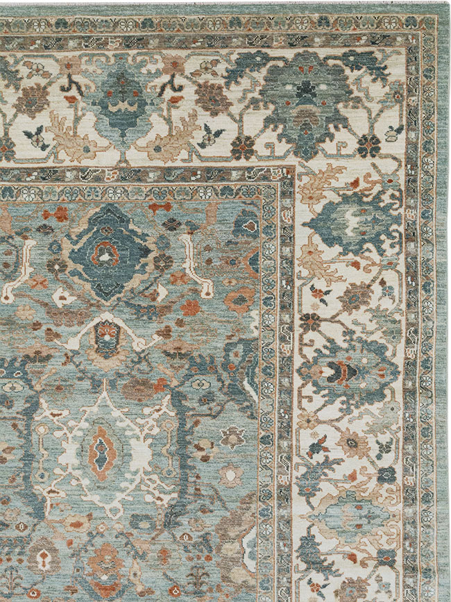 Modern Persian Sultanabad Large Carpet, No.33242 - Galerie Shabab