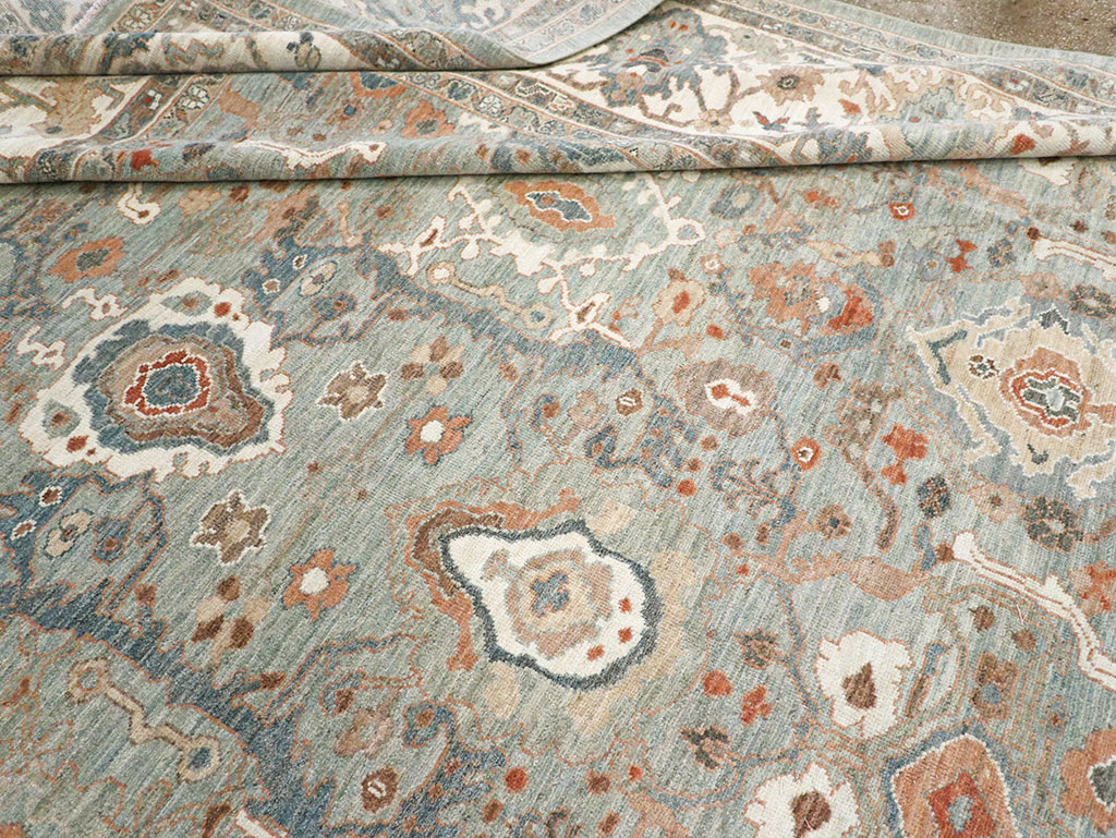 Modern Persian Sultanabad Large Carpet, No.33242 - Galerie Shabab