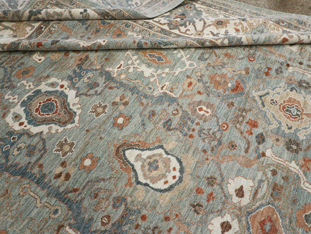 Modern Persian Sultanabad Large Carpet, No.33242 - Galerie Shabab