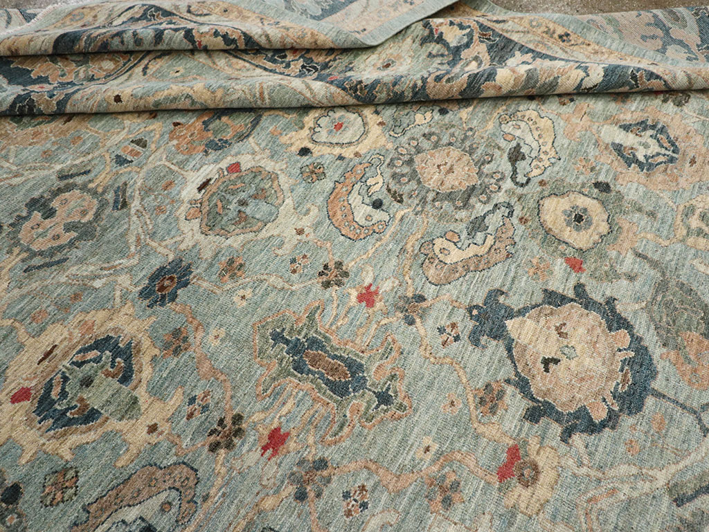 Modern Persian Sultanabad Large Carpet, No.33243 - Galerie Shabab