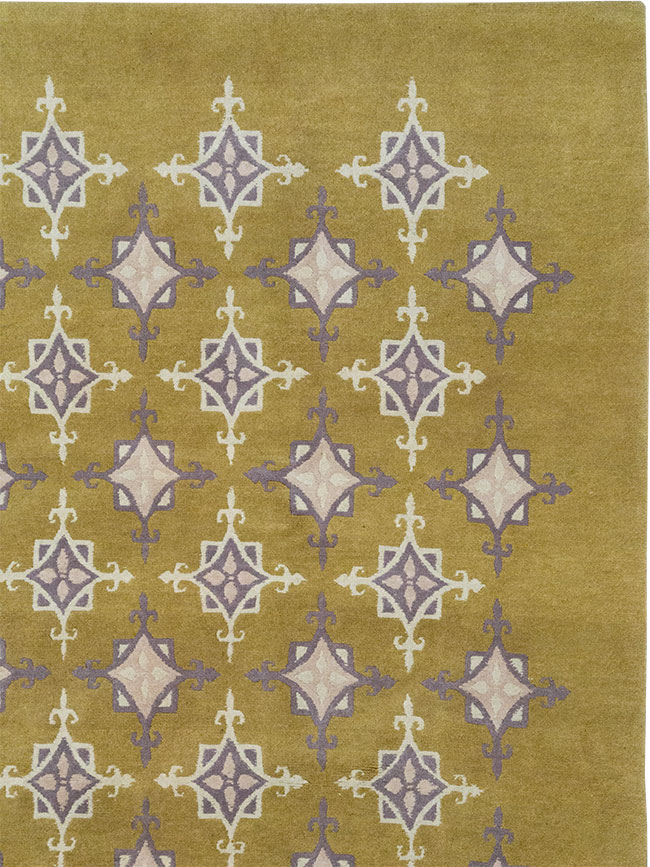 Modern Tibetan Contemporary Room Size Carpet, No.33261 - Galerie Shabab