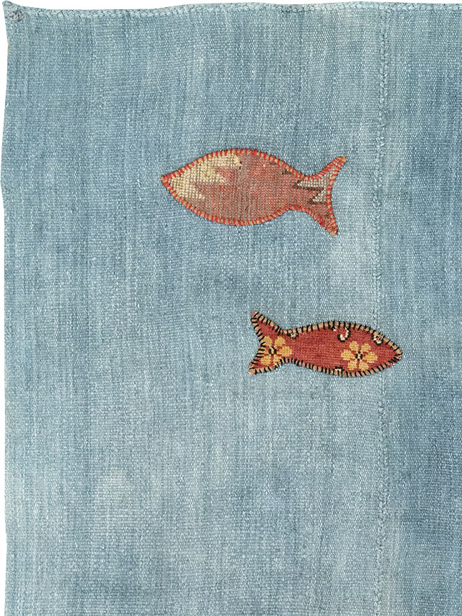 Contemporary Turkish Kilim Accent Rug, No.33272 - Galerie Shabab