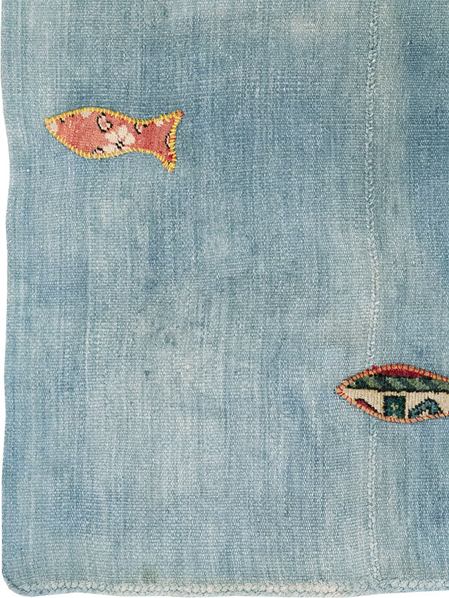 Contemporary Turkish Kilim Accent Rug, No.33272 - Galerie Shabab