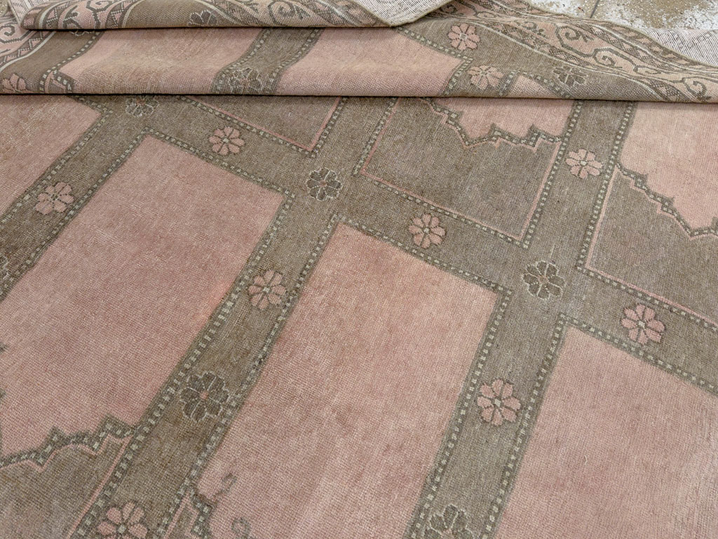 Vintage East Turkestan Khotan Accent Carpet, No.33285 - Galerie Shabab