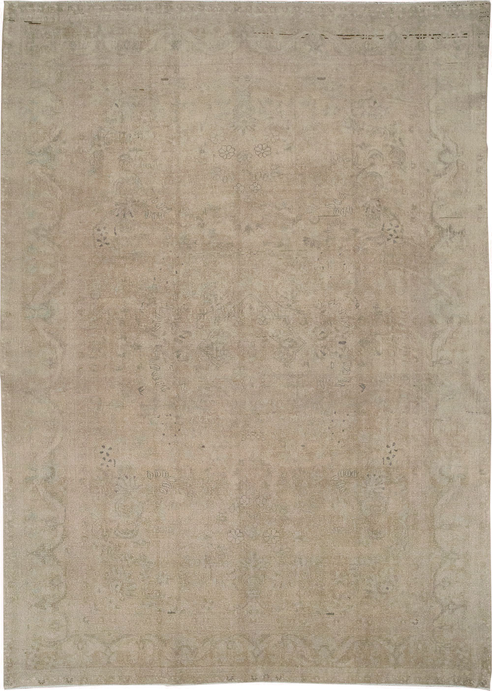 Vintage Persian Malayer Room Size Carpet, No.33303 - Galerie Shabab