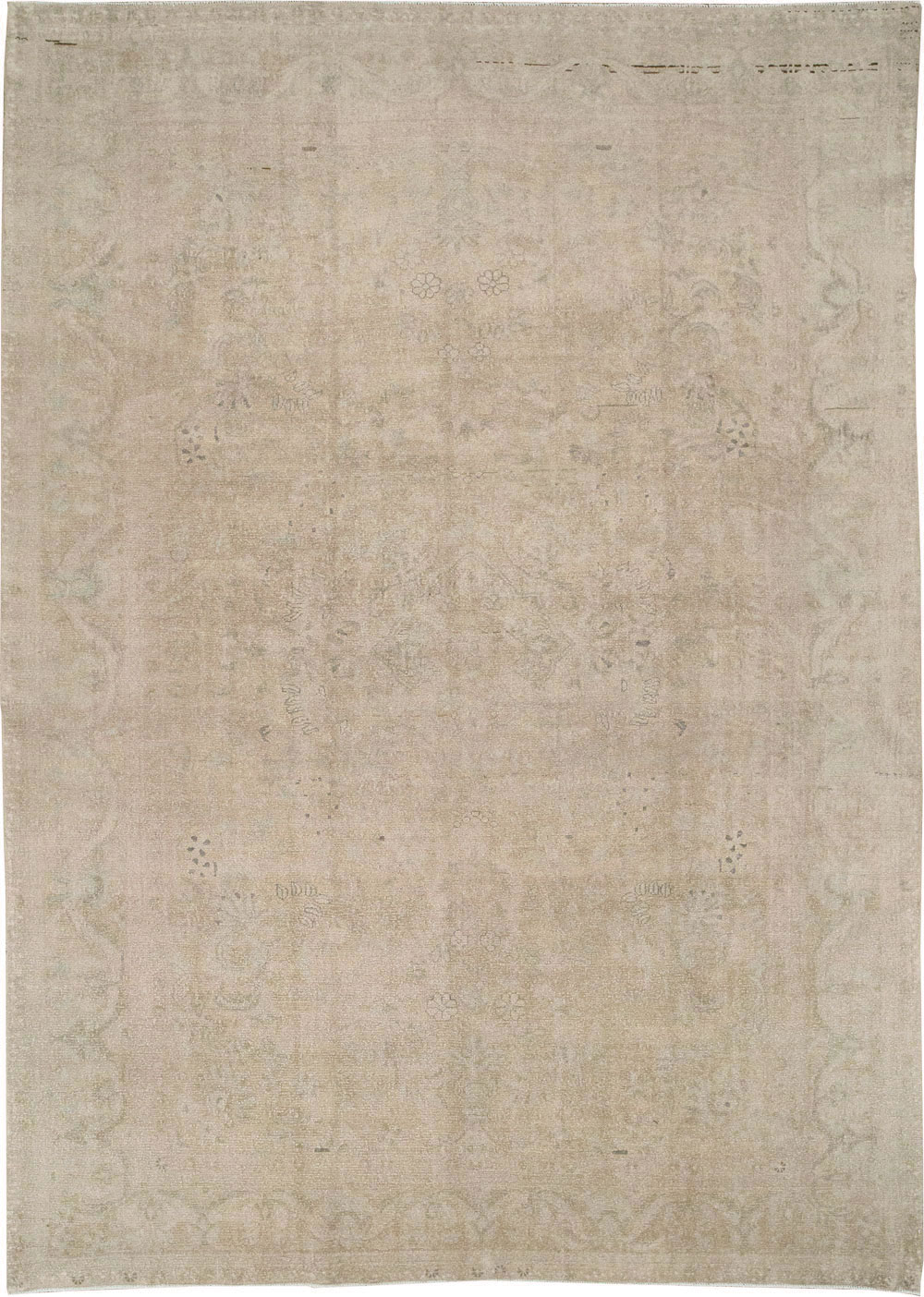 Vintage Persian Malayer Room Size Carpet, No.33303 - Galerie Shabab