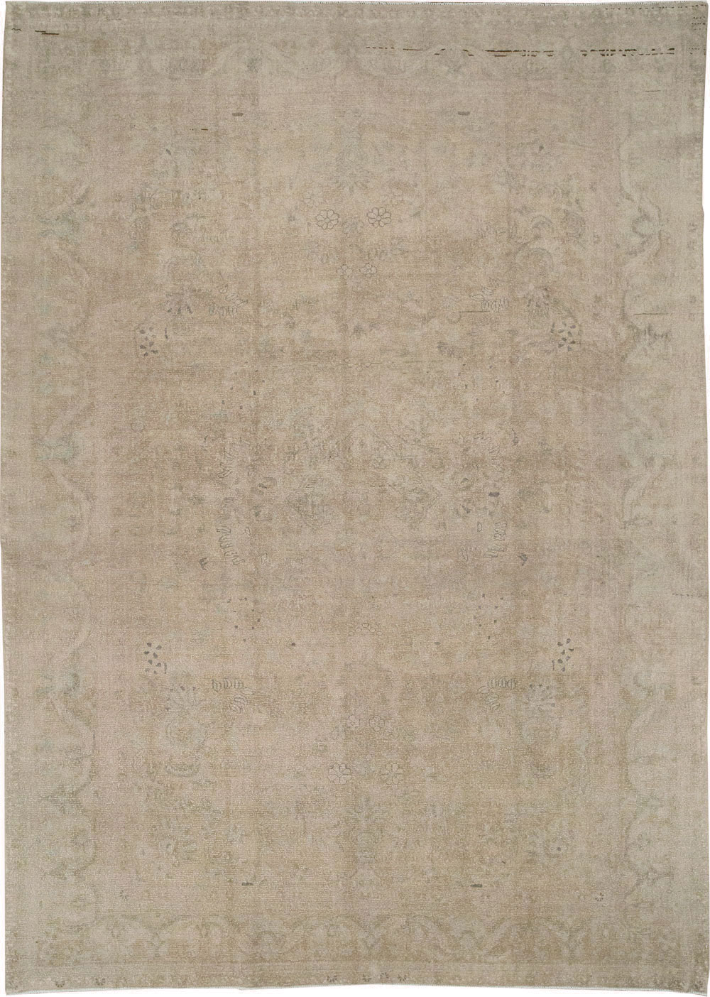 Vintage Persian Malayer Room Size Carpet, No.33303 - Galerie Shabab