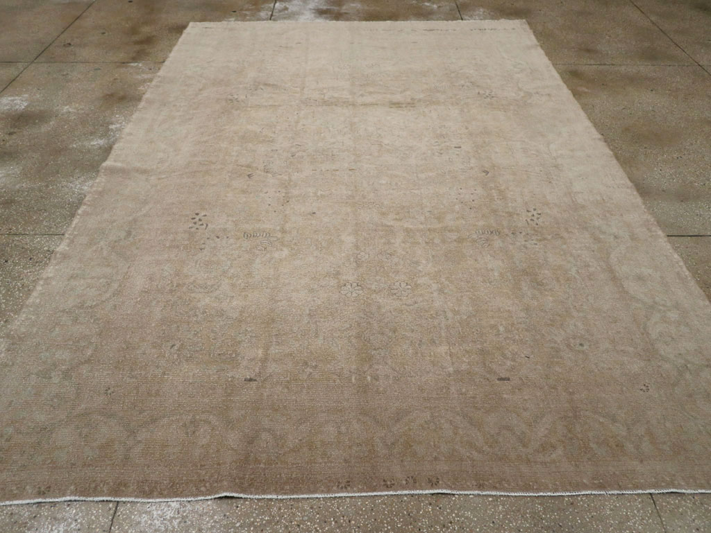 Vintage Persian Malayer Room Size Carpet, No.33303 - Galerie Shabab