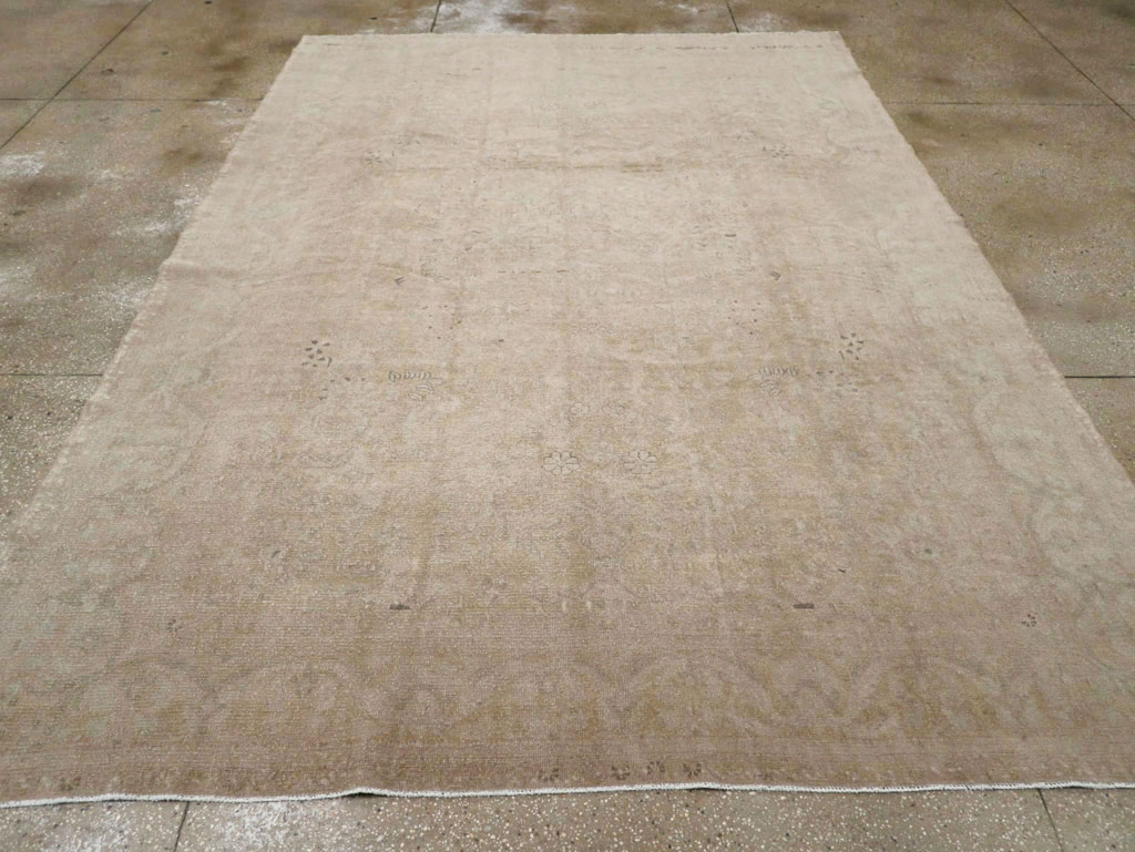 Vintage Persian Malayer Room Size Carpet, No.33303 - Galerie Shabab