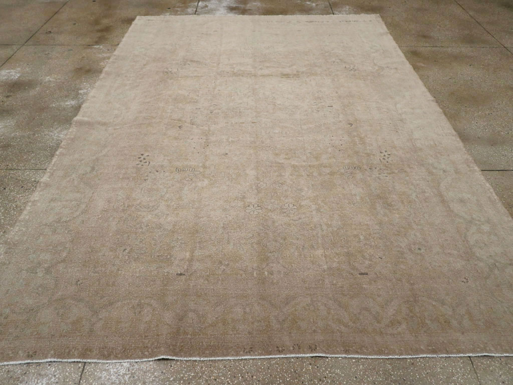 Vintage Persian Malayer Room Size Carpet, No.33303 - Galerie Shabab