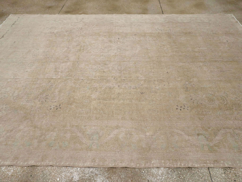 Vintage Persian Malayer Room Size Carpet, No.33303 - Galerie Shabab