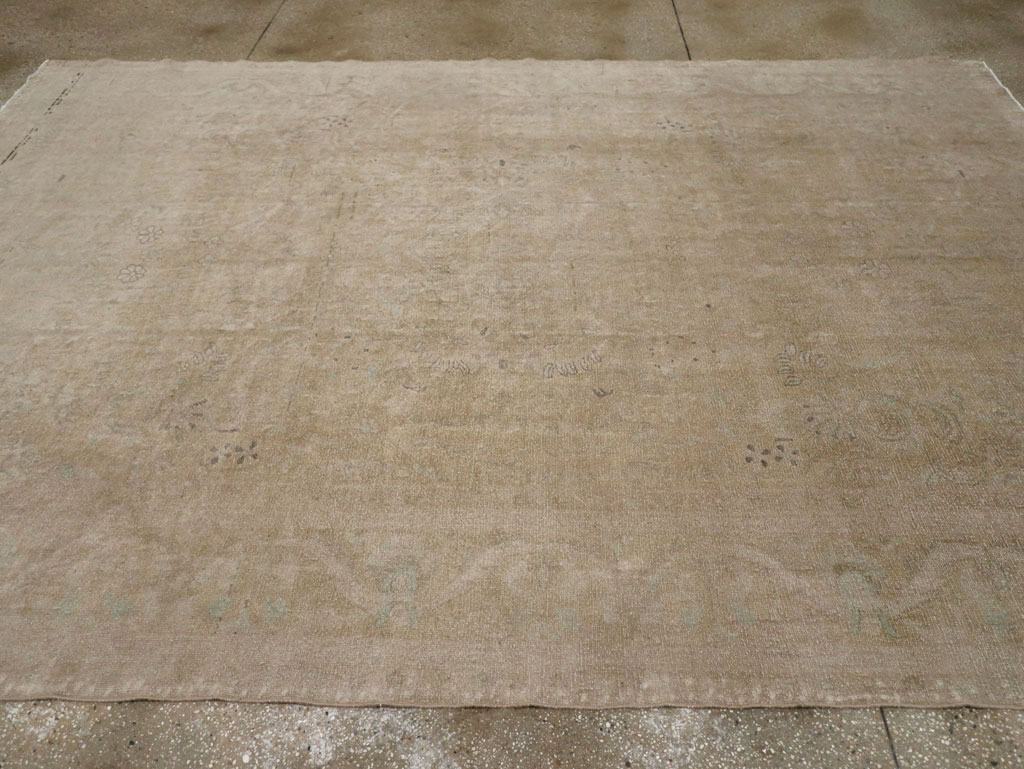 Vintage Persian Malayer Room Size Carpet, No.33303 - Galerie Shabab