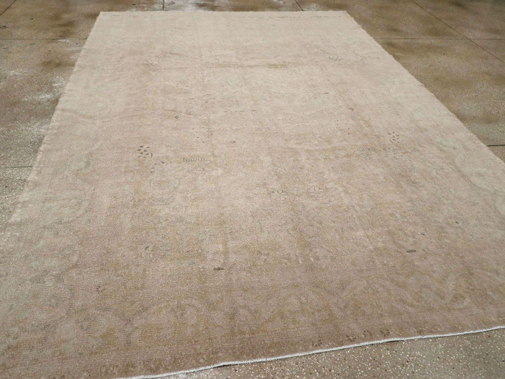 Vintage Persian Malayer Room Size Carpet, No.33303 - Galerie Shabab