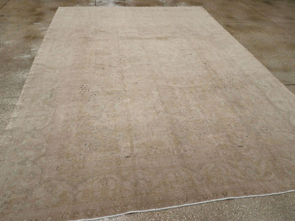 Vintage Persian Malayer Room Size Carpet, No.33303 - Galerie Shabab