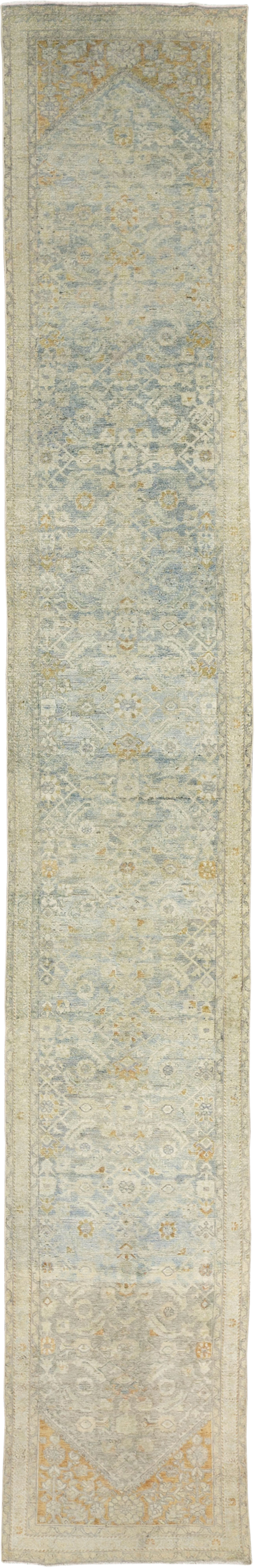 Antique Persian Malayer Long Runner (Pair: 2 of 2), No.33311 - Galerie Shabab