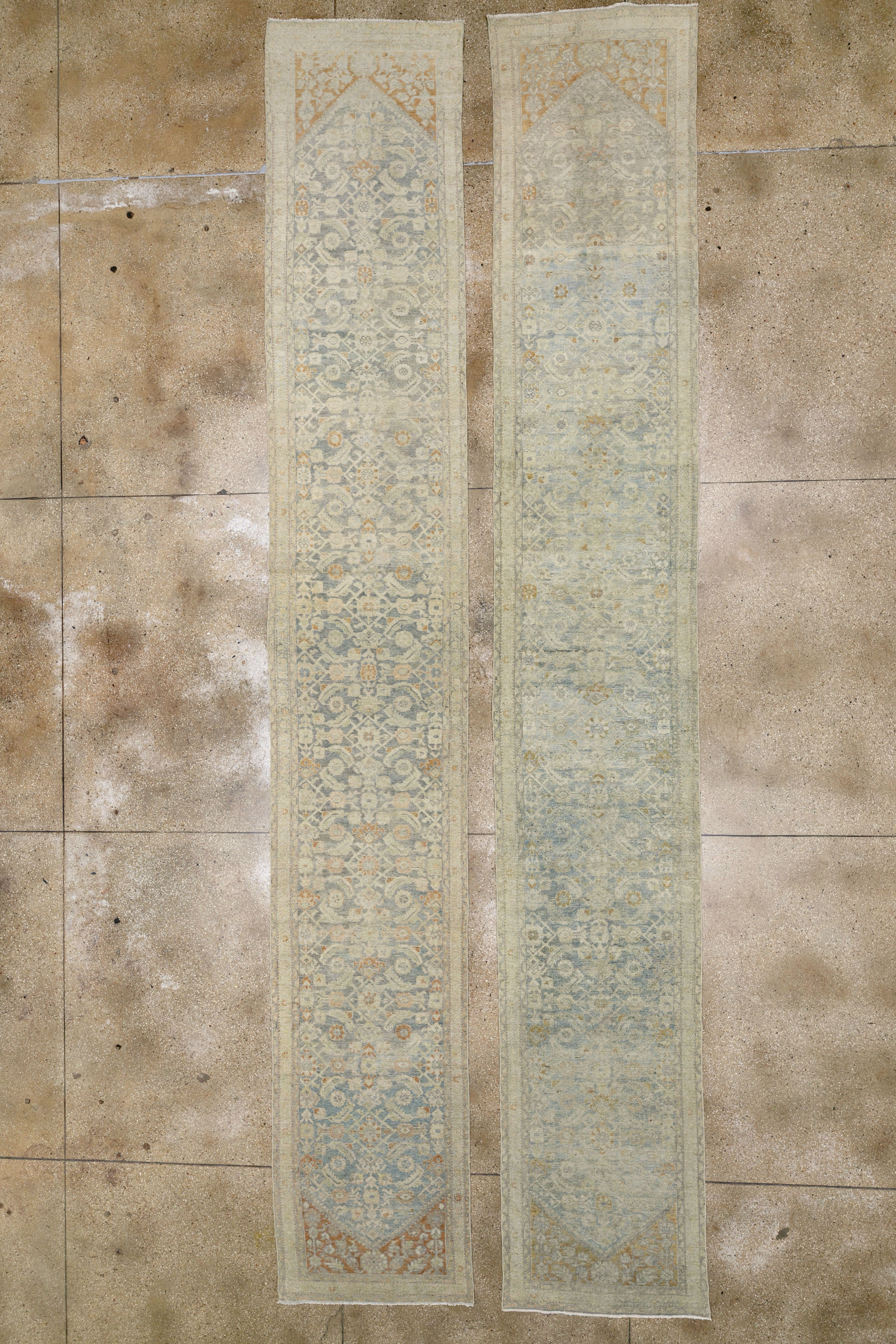 Antique Persian Malayer Long Runner (Pair: 2 of 2), No.33311 - Galerie Shabab
