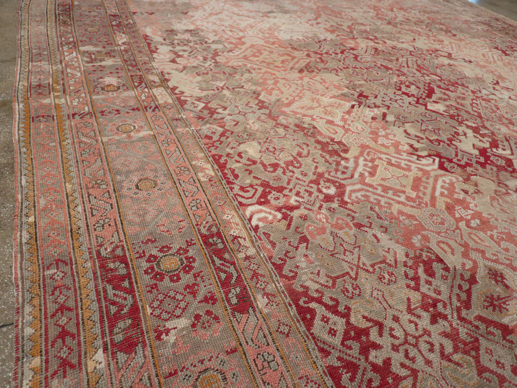 Antique Turkish Oushak Oversize Carpet, No.33315 - Galerie Shabab