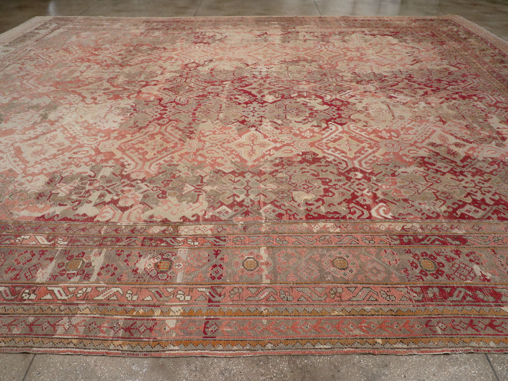 Antique Turkish Oushak Oversize Carpet, No.33315 - Galerie Shabab