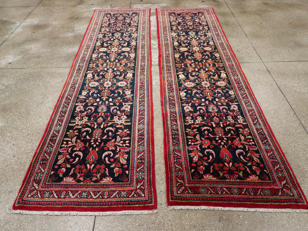 Vintage Persian Sarouk Runner (Pair: 1 of 2), No.33316 - Galerie Shabab