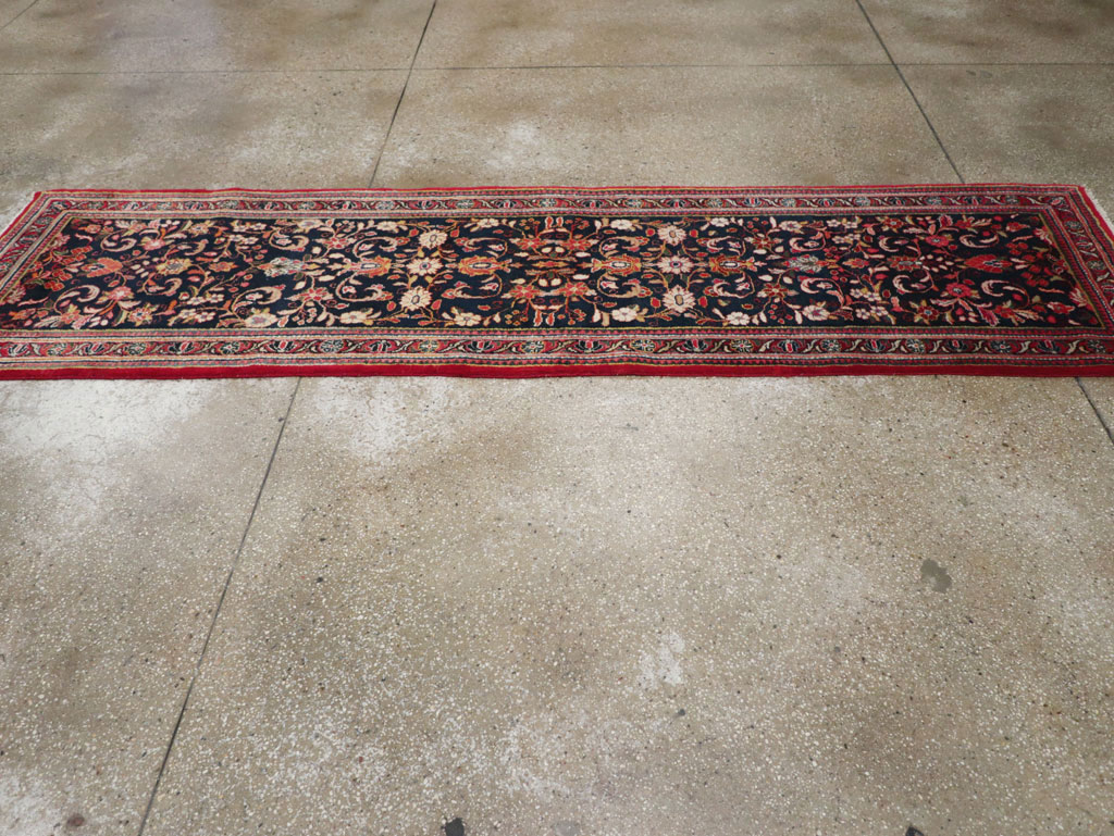 Vintage Persian Sarouk Runner (Pair: 2 of 2), No.33317 - Galerie Shabab