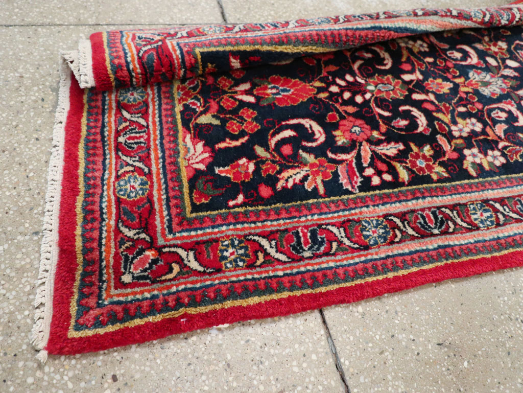 Vintage Persian Sarouk Runner (Pair: 2 of 2), No.33317 - Galerie Shabab