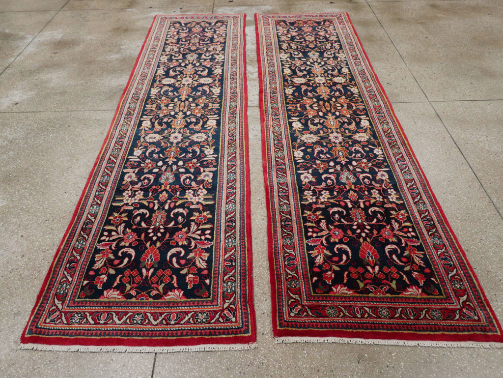Vintage Persian Sarouk Runner (Pair: 2 of 2), No.33317 - Galerie Shabab