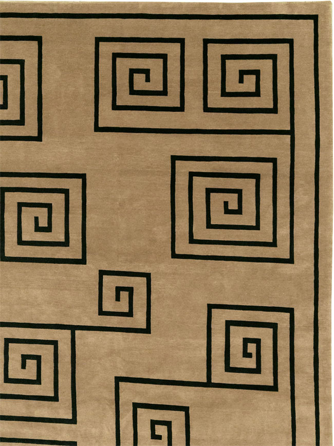 Modern Tibetan Contemporary Square Large Carpet, No.33323 - Galerie Shabab