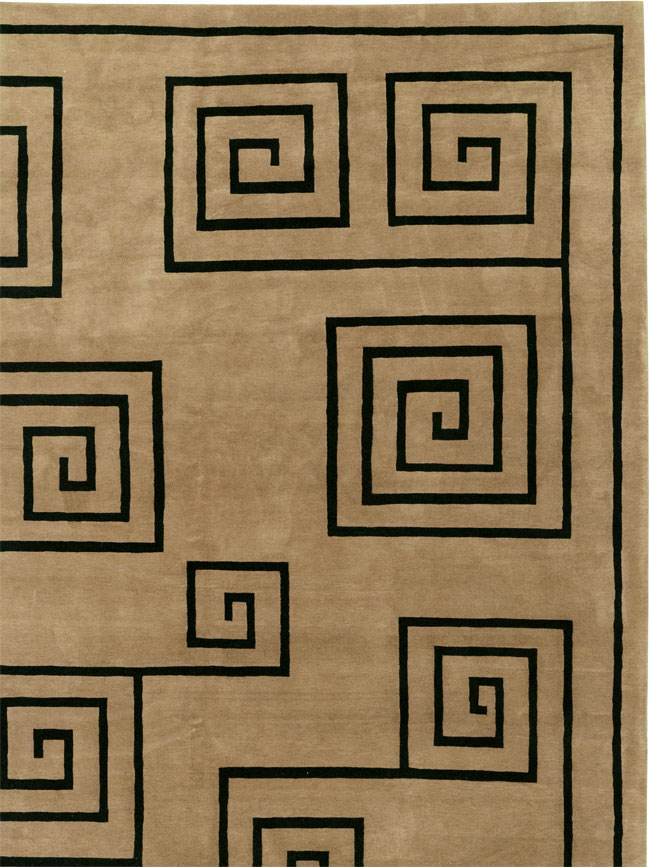 Modern Tibetan Contemporary Large Square Carpet, No.33323 - Galerie Shabab