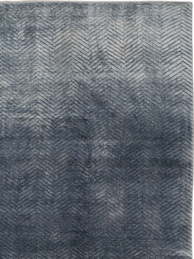 Modern Tibetan Accent Carpet, No.33324 - Galerie Shabab
