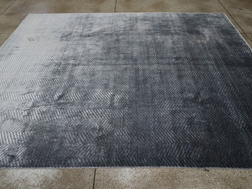 Modern Tibetan Accent Carpet, No.33324 - Galerie Shabab