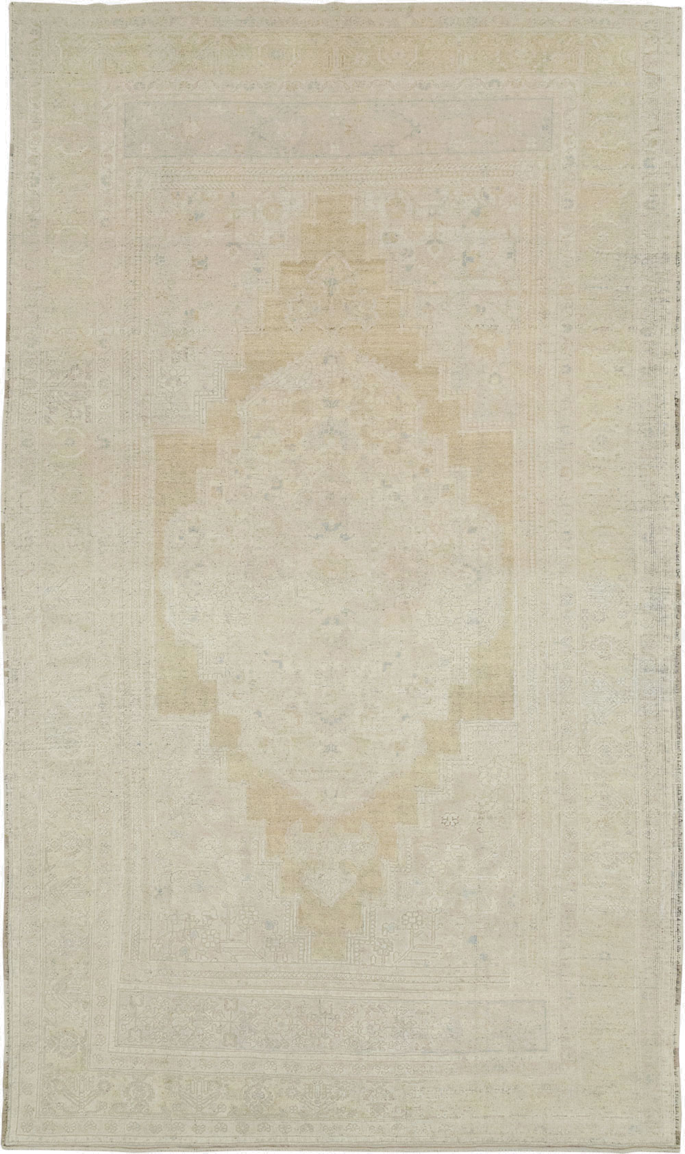 Vintage Turkish Oushak Long and Narrow, No.33329 - Galerie Shabab