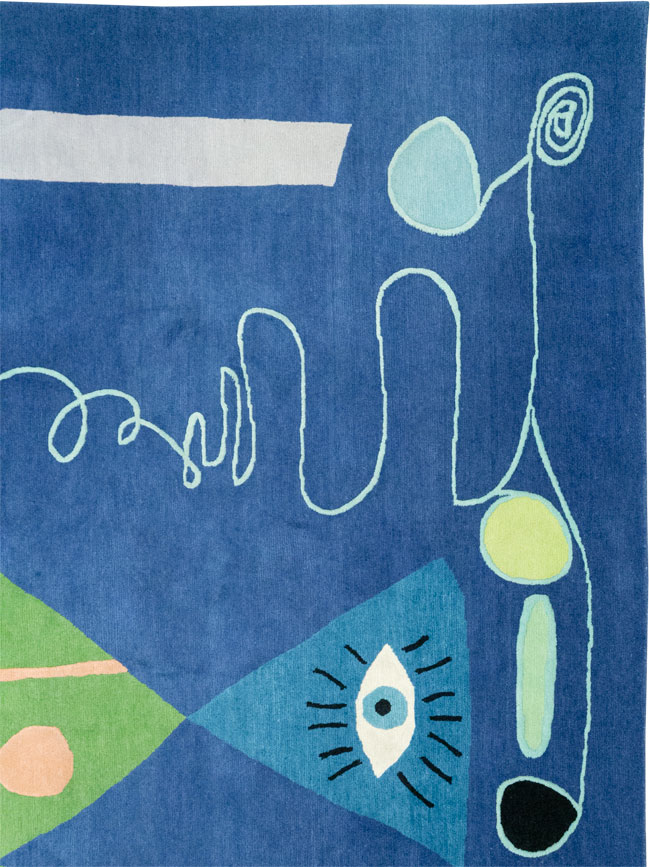 Modern Tibetan Art Deco Gallery Carpet, No.33332 - Galerie Shabab