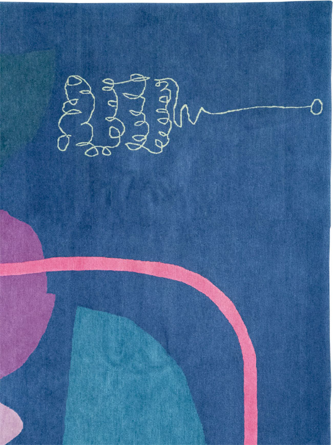 Modern Tibetan Art Deco Gallery Carpet, No.33332 - Galerie Shabab