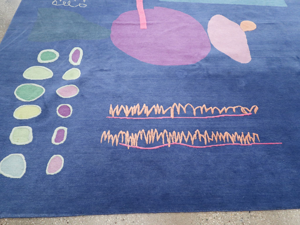 Modern Tibetan Art Deco Gallery Carpet, No.33332 - Galerie Shabab