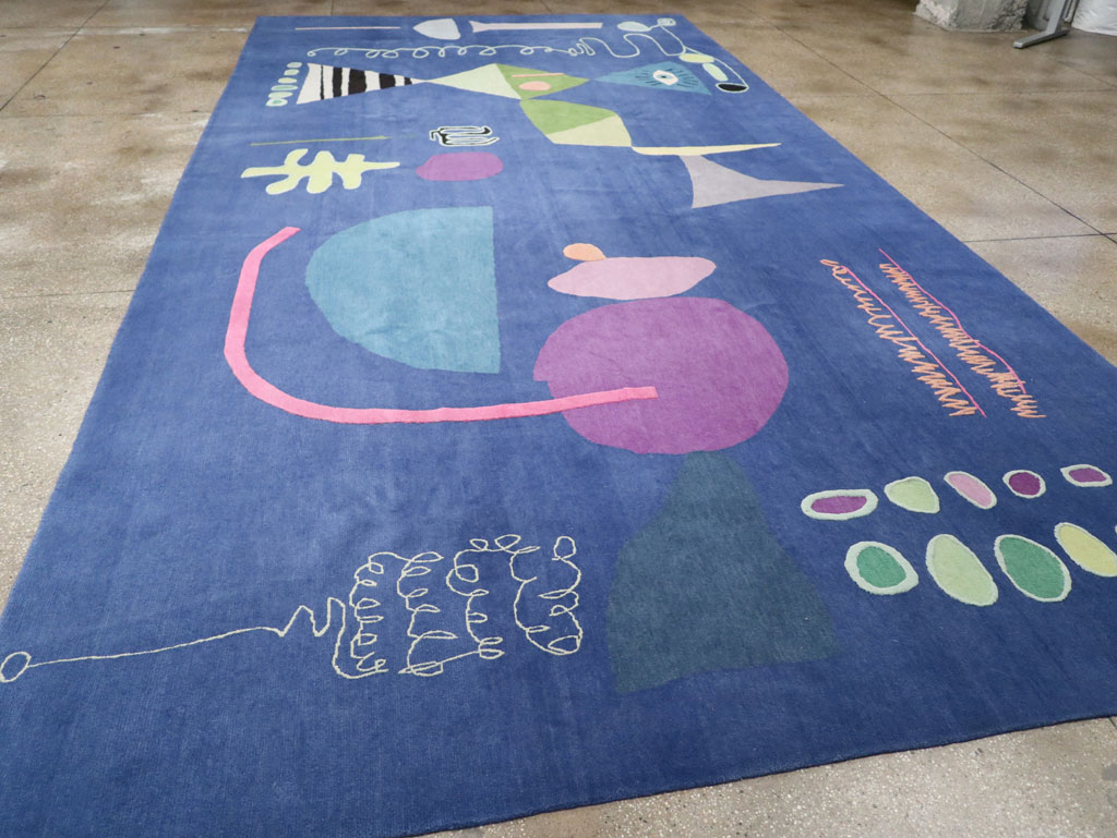 Modern Tibetan Art Deco Gallery Carpet, No.33332 - Galerie Shabab