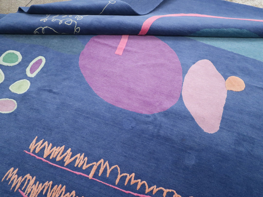 Modern Tibetan Art Deco Gallery Carpet, No.33332 - Galerie Shabab