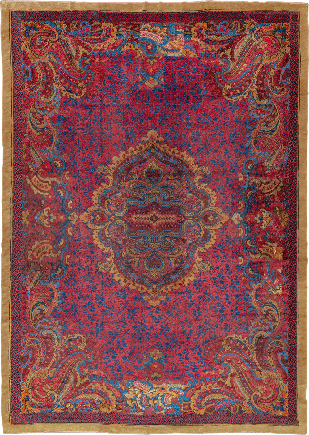 Antique Irish Donegal Oversize Carpet, No.33333 - Galerie Shabab