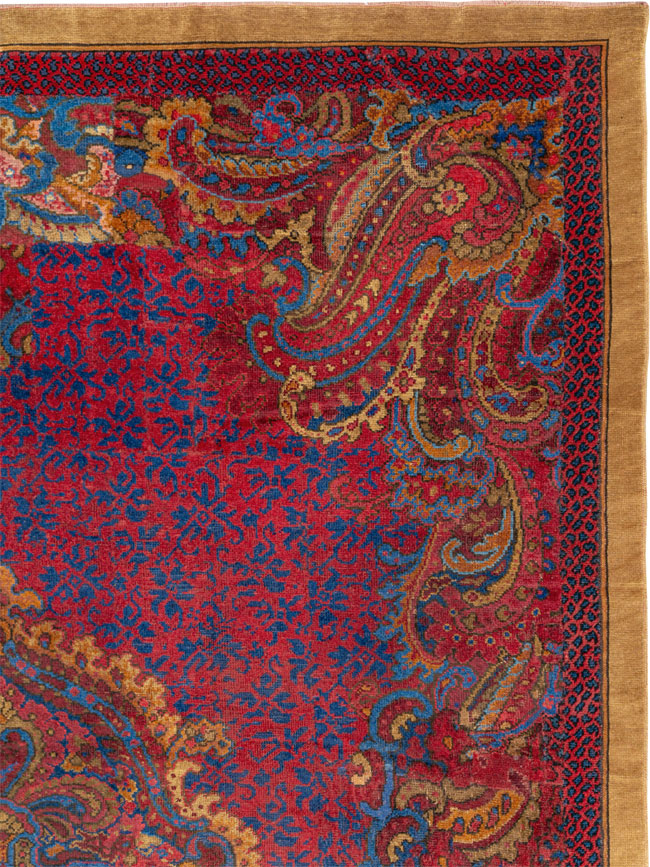 Antique Irish Donegal Oversize Carpet, No.33333 - Galerie Shabab