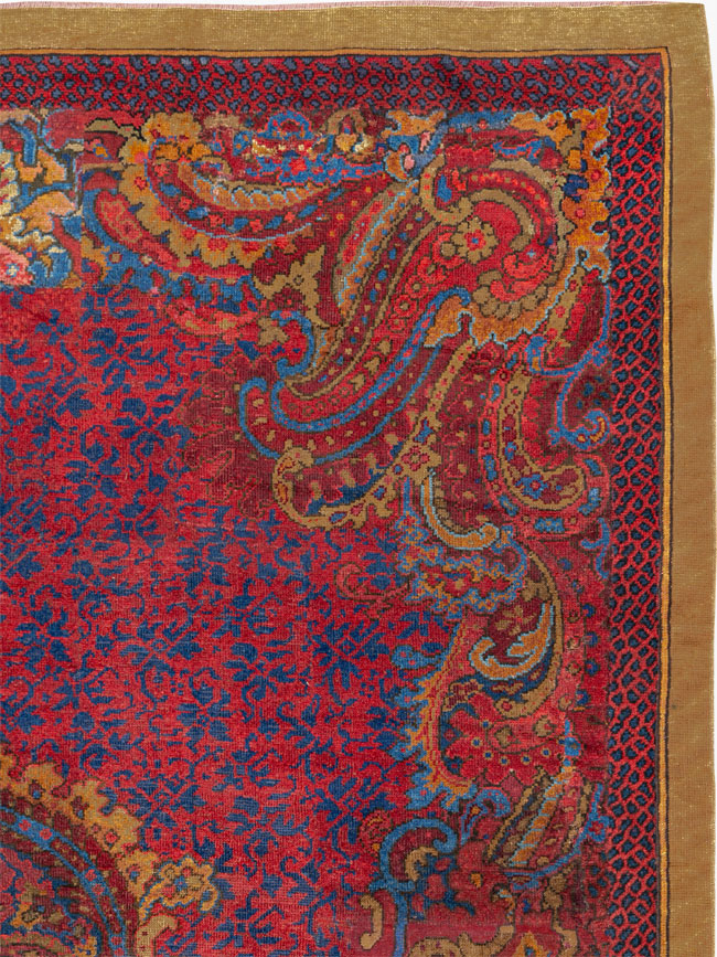 Antique Irish Donegal Oversize Carpet, No.33333 - Galerie Shabab
